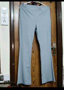 Light Blue Flared Leggings