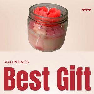 Valentine's Day Candle fragranted