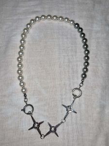 Pearl & Star Necklace