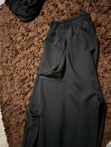 Black Cargo Jogger’s Lower