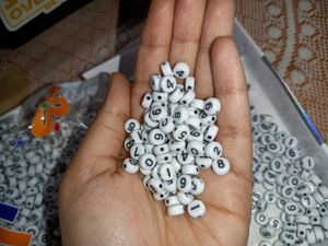 Number Beads for Crafting