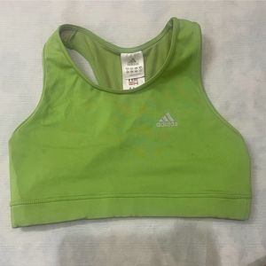 Adidas Green Sports Bra