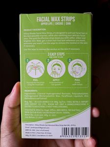 Hillary Rhoda Facial Wax Strips