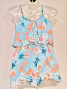 🎄Buy 1, Get 1 Free🎁 S/ M Floral Print Romper