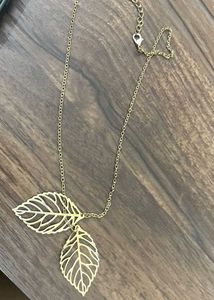Gold Leaf Necklace