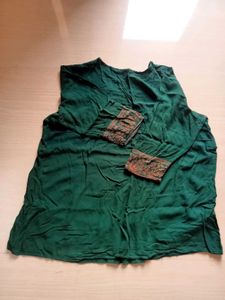 Bottle Green Beautiful Top