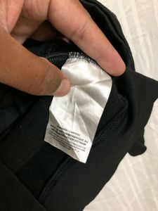 Nike Gray Black Hoodie Pullover Dri-fit Sweatshirt