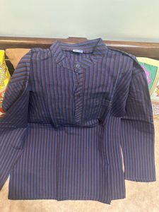 Striped Casual Kurta