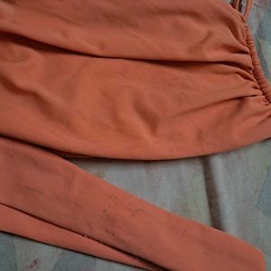 Orange Crop Top