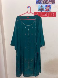 Teal 2XL Kurti