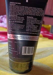 The Man Company Charcoal Face Wash