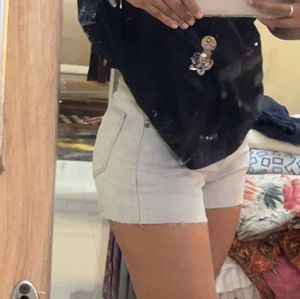 Light Wash Denim Shorts