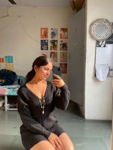 Cute Pink &amp; Gold Necklace Set