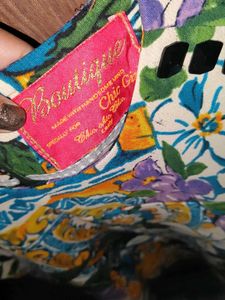 Floral Print Short Sleeve Top