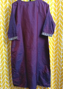 Elegant Purple Kurta