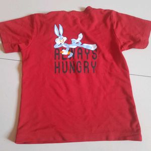 Beautiful Red Colour T Shirt