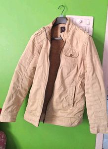 Men's Casual Beige Jacket