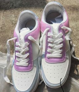White Color-Changing Sneakers — UK-6/EU-39