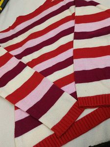 Striped Knit Sweater