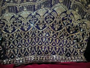Purple Embellished Lehenga Choli