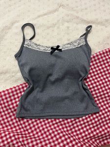Padded Lace Trim Cami