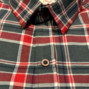 Lee Cooper Plaid Shirt Size M