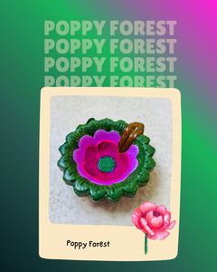 Poppy Forest Showpiece