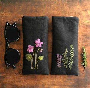 Embroidered Sunglasses Cases (Set of 1)