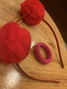 Red Pom Po