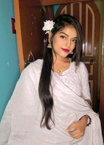 White Embroidered Anarkali
