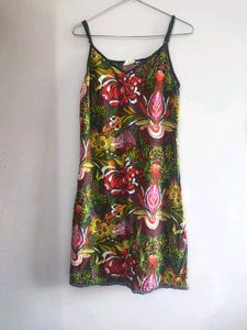 Floral Print Slip Dress
