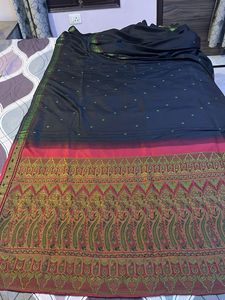 Black Silk Saree