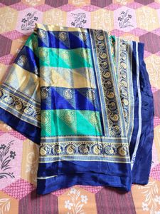 beautiful new fashionable unused saree