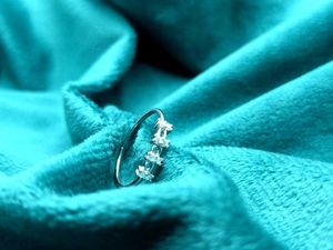 💅💍Elegant Silver &amp; Cubic Zirconia Ring🤩✨👑