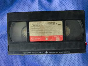 Vintage E-180 VHS Tape