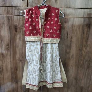 A Punjabi Style Full Kurta Set