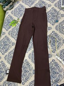 Brown Flare Leggings