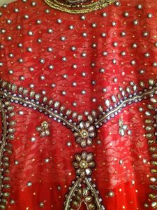 Heavy Red Gown