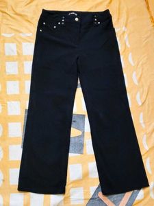 Black Wide Leg Dress Pants