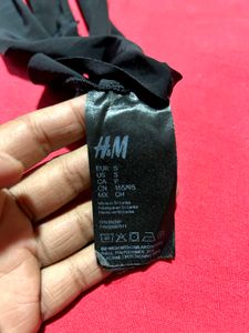 H&amp;M Black Seamless Thong Panty – Size/S