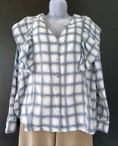 Korean Styled Chekered Tops