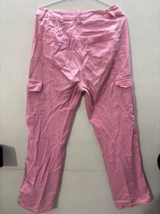 Pink Cargo Pants