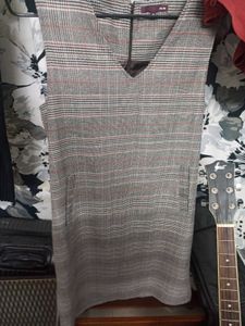 Korean Checkered Dress