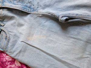 BLUE JEANS WIDE LEG