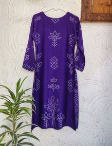 💜 Silk Kurta with Embroidery