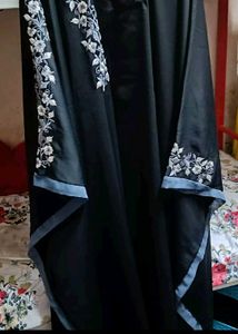 Elegant Embroidered Abaya