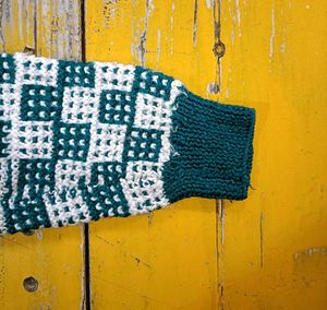 Cute Checkered Sweater