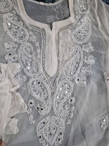 Chikankari Kurti Like New