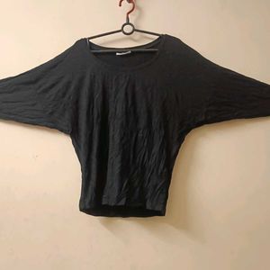 Black Long Sleeve Top