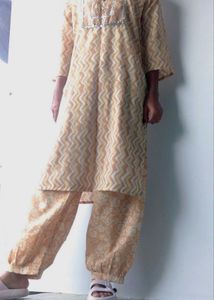 Elegant Printed Kurta